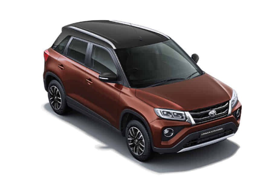 Toyota Urban Cruiser 2020-2022 in Rustic Brown With Sizzling Black Roof