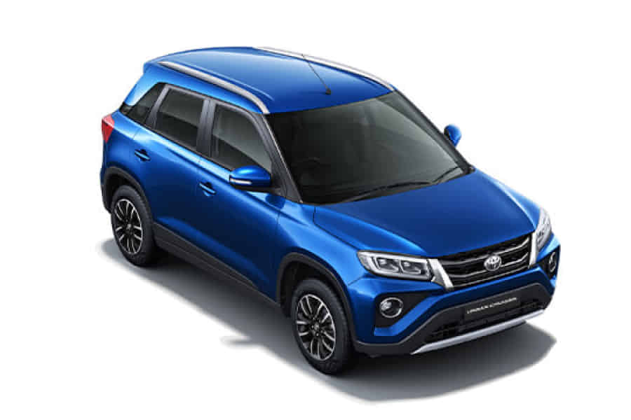 Toyota Urban Cruiser 2020-2022 in  Spunky Blue