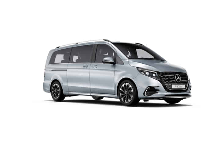 V-Class Extra LWB in High-Tech Silver Metallic