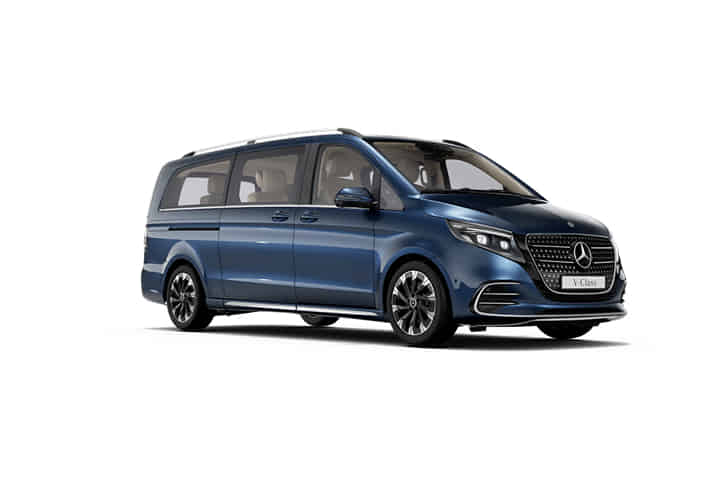 V-Class Extra LWB in Sothalite Blue Metallic