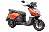 Hero Vida V2 Matte Abrax Orange colour Scooters Hero Vida V2 Matte Abrax Orange colour Scooters