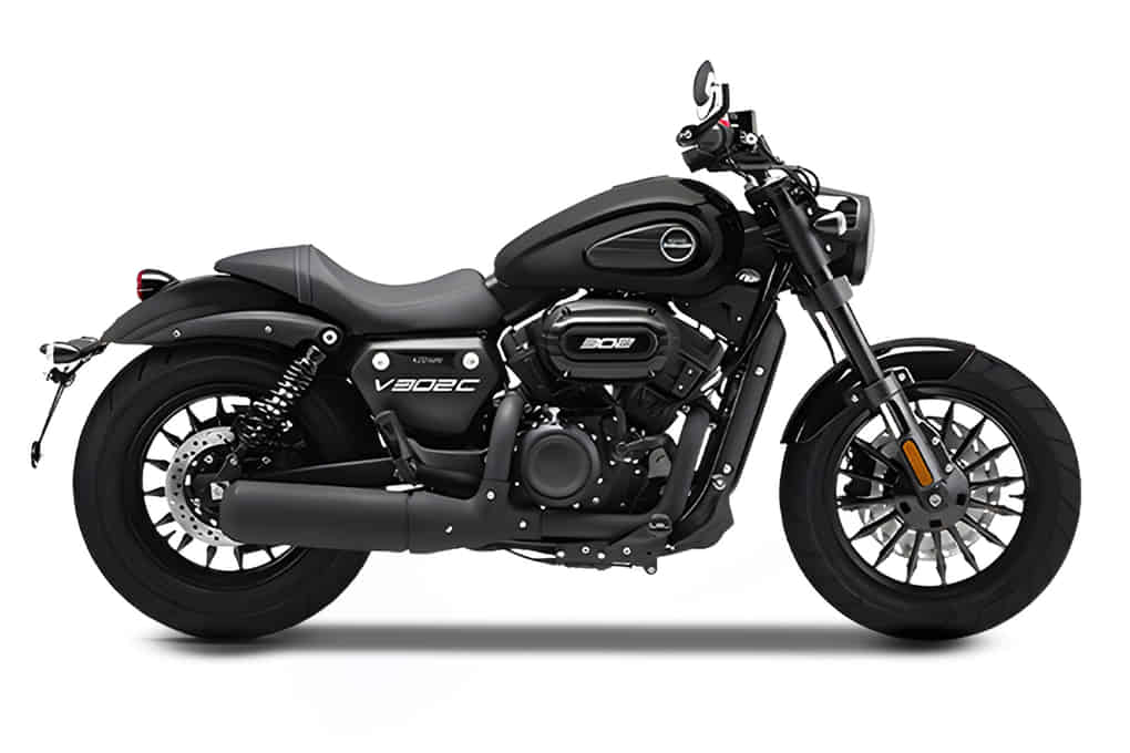 V302C Glossy Black