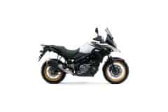 Suzuki V Strom 650 XT 2020-2024 in Pearl Glacier White Suzuki V Strom 650 XT 2020-2024 in Pearl Glacier White