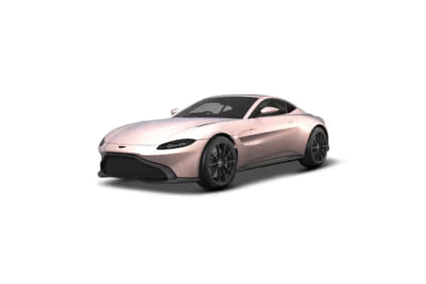 Aston Martin Vantage in Blush Pearl Aston Martin Vantage in Blush Pearl