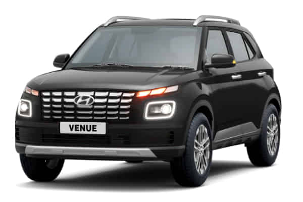 Hyundai Venue 2022-2025 in Abyss black venue knight