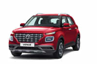 Hyundai Venue 2019-2022 Fiery Red colour Cars Hyundai Venue 2019-2022 Fiery Red colour Cars