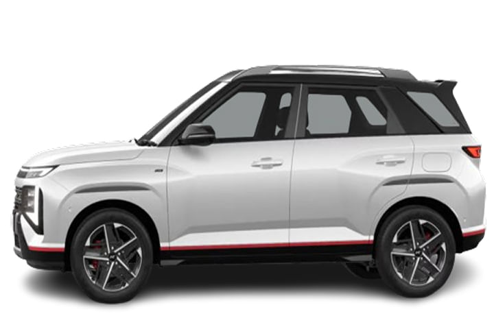 Atlas white with abyss black roof