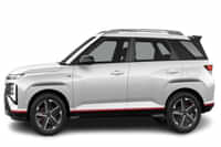 Hyundai Venue N Line Atlas white colour Cars