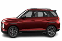 Hyundai Venue N Line Dragon red colour Cars