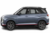 Hyundai Venue N Line Hazel blue with abyss black roof colour Cars