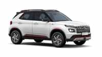 Hyundai Venue N Line Atlas White with Abyss Black colour Cars