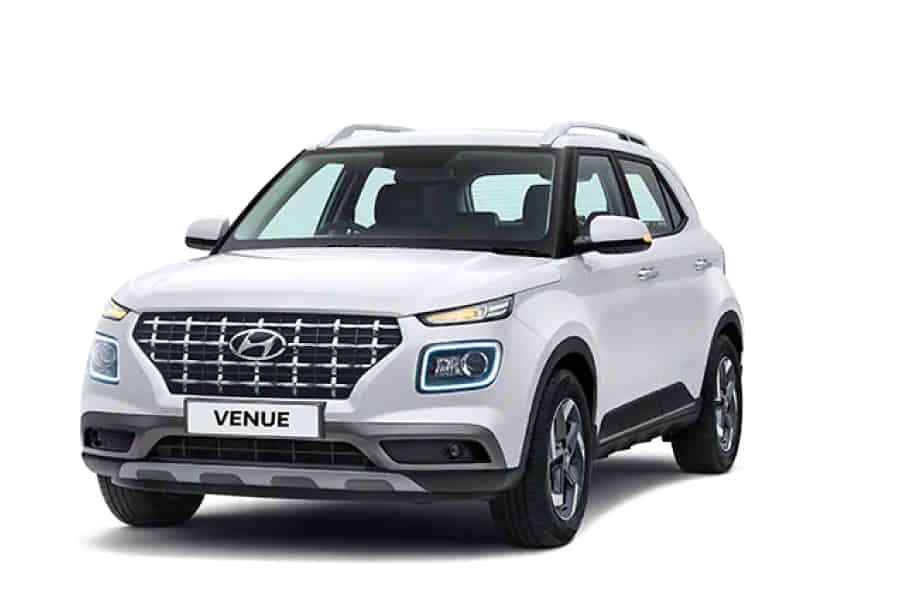 Hyundai Venue 2019-2022 in  Polar White