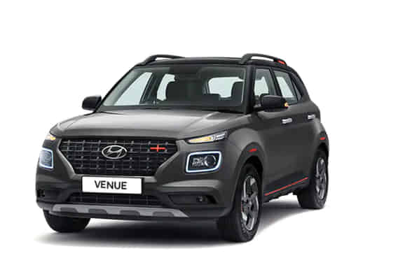 Venue 2019-2022 in Titan Grey,Phantom Black Roof Venue 2019-2022 in Titan Grey,Phantom Black Roof