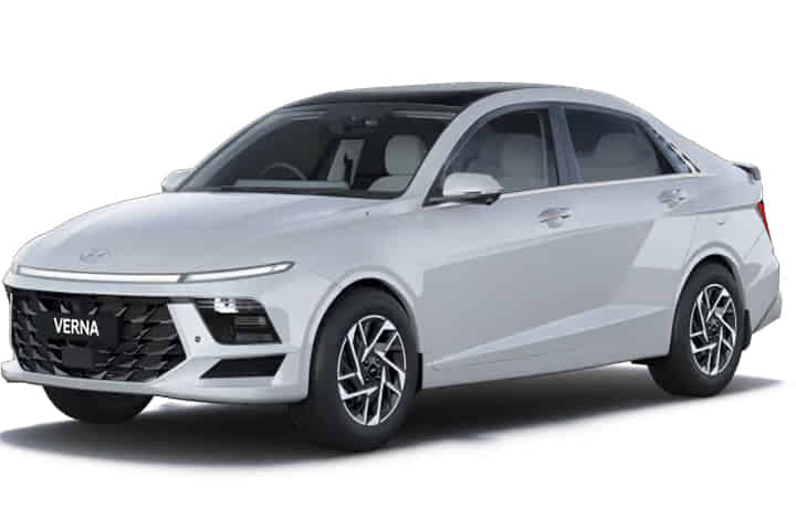 Verna undefined in Atlas White with Black Roof