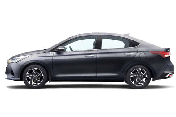 Verna 2020-2022 in  Titan Grey