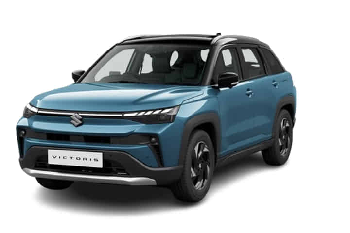 Victoris in Eternal Blue with Bluish black roof