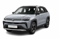 Maruti Suzuki Victoris Splendid Silver with bluish black roof colour  Maruti Suzuki Victoris Splendid Silver with bluish black roof colour