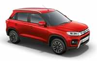 Maruti Suzuki Vitara Brezza 2020-2022  Sizzling Red colour Cars Maruti Suzuki Vitara Brezza 2020-2022  Sizzling Red colour Cars