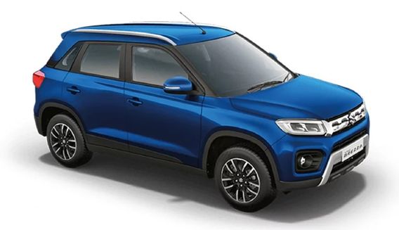 Vitara Brezza 2020-2022 in Torque Blue Vitara Brezza 2020-2022 in Torque Blue