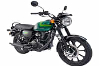 Kawasaki W175 CANDY EMERALD GREEN colour  Kawasaki W175 CANDY EMERALD GREEN colour