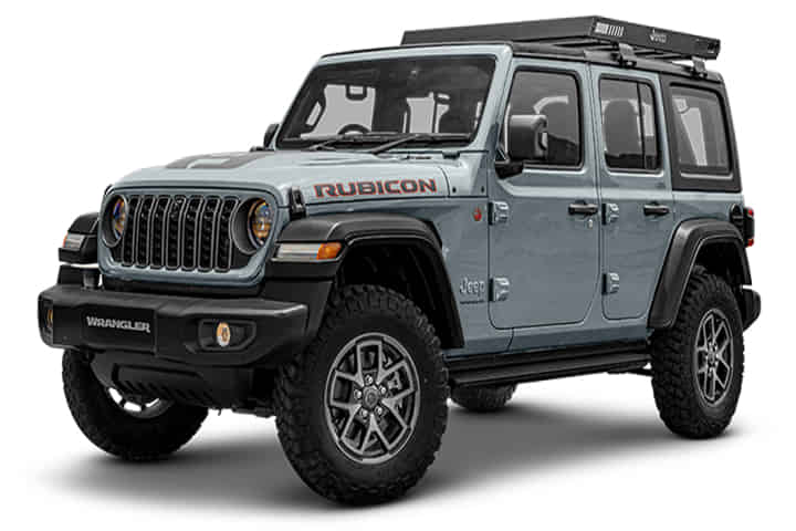 Jeep Wrangler in Anvil Clear Coat