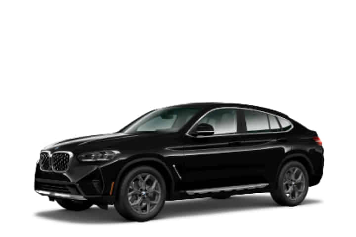 BMW X4 2023-2025 in Jet Black