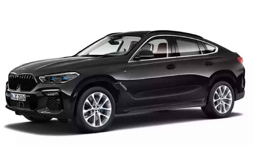 BMW X6 2020-2023 in Black Sapphire metallic