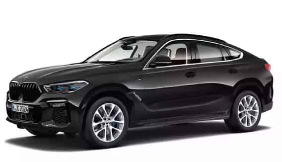 X6 2020-2023 in Black Sapphire metallic