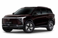 Mahindra XEV 9S Ruby Velvet colour 