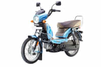 TVS XL 100 Comfort i-Touch Start Mint Blue colour Scooters