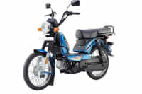 TVS XL 100 Heavy Duty i-Touch Start Blue colour 