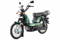 TVS XL 100 Heavy Duty i-Touch Start Green colour Scooters