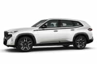 BMW XM Mineral White Metallic colour  BMW XM Mineral White Metallic colour