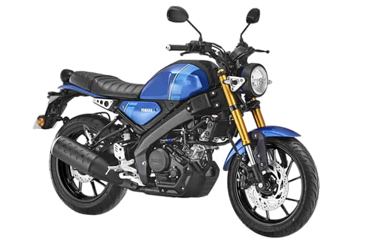 XSR155 in Metallic Blue XSR155 in Metallic Blue