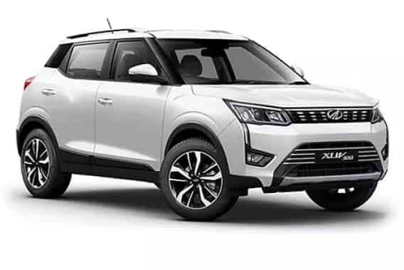 XUV 300 in Pearl White