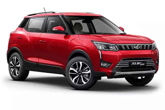 XUV 300 in Red Rage