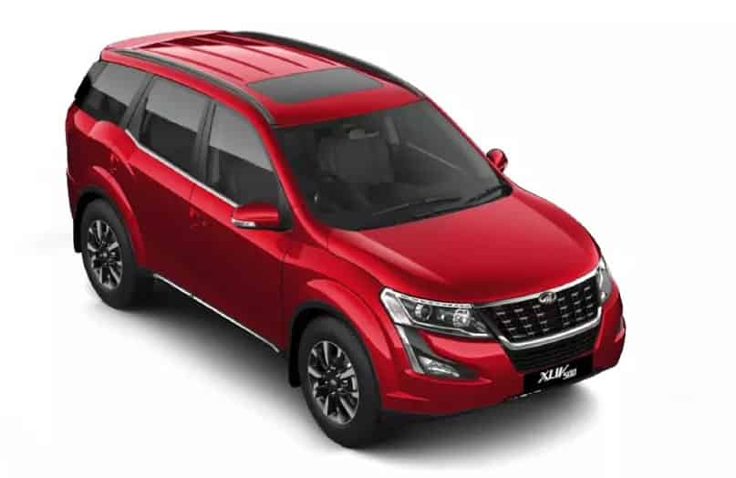 Mahindra XUV500 2020-2021 in Crimson Red Mahindra XUV500 2020-2021 in Crimson Red