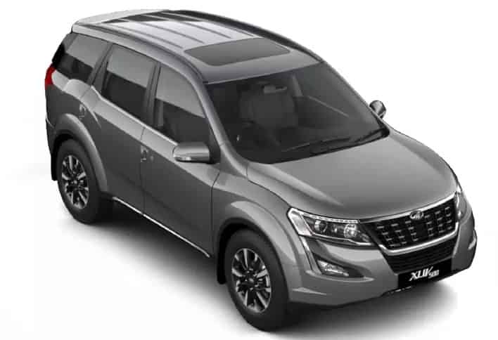 Mahindra XUV500 2020-2021 in Moondust Silver Mahindra XUV500 2020-2021 in Moondust Silver