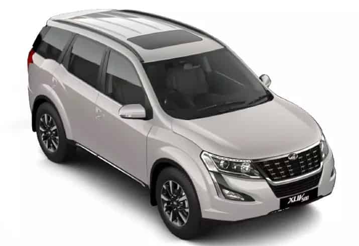 Mahindra XUV500 2020-2021 in Pearl White Mahindra XUV500 2020-2021 in Pearl White
