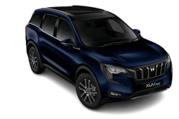 XUV700 undefined in Midnight Black DT