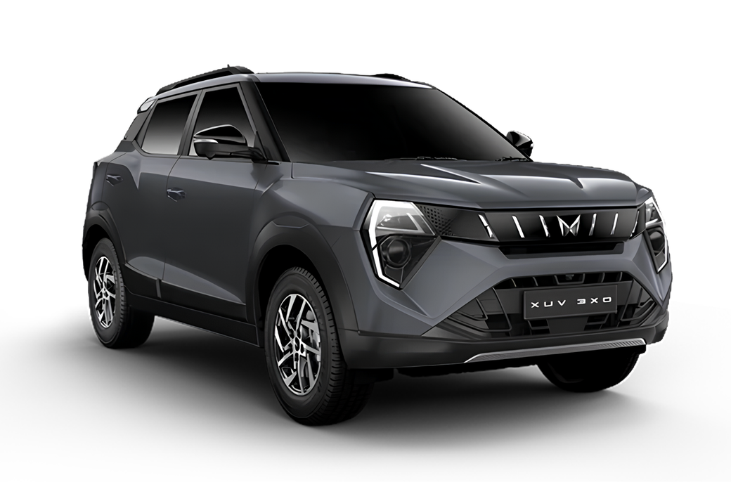 Mahindra XUV 3XO in Galaxy Grey