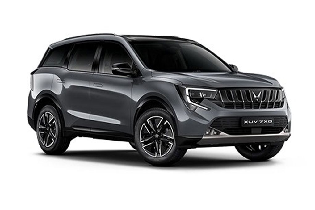 XUV 7X0 Galaxy Grey Stealth Black