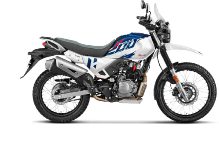 Xpulse 200 4V in MATE NEXUS BLUE WHITE