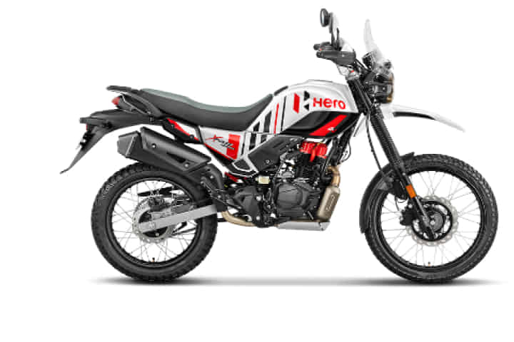 Xpulse 200 4V in PEARL FADELESS WHITE