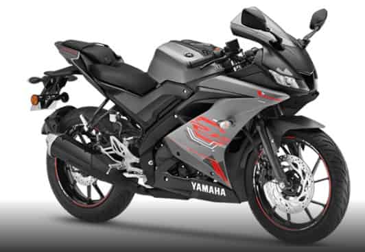 Yamaha YZF R15 V3 BS6 2019-2022 in Thunder Grey