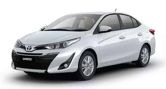 Yaris 2021-2021 in Pearl White