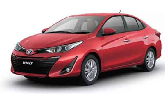 Yaris 2021-2021 in Wildfire Red