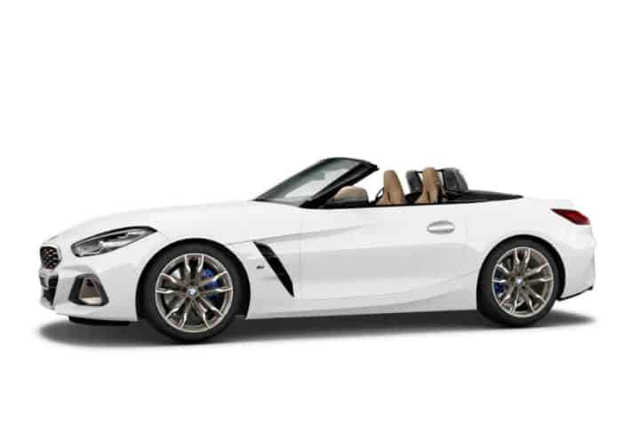 BMW Z4 in Alpine White solid
