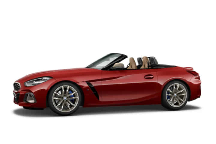 BMW Z4 in Red Metallic