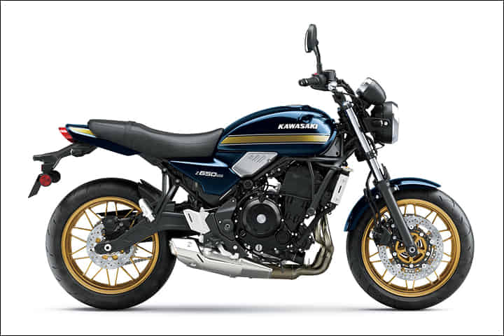 Z650 RS in METALLIC OCEAN BLUE